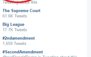 'Bad hombres' no topo das trends