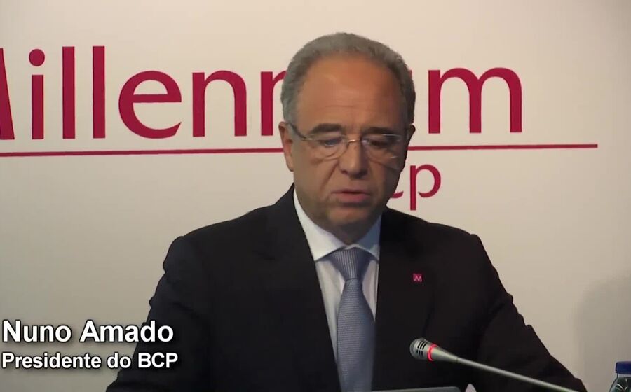 Nuno Amado anuncia resultados do BCP