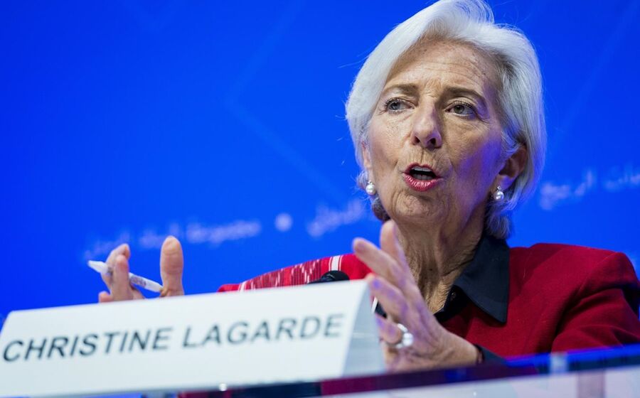 Presidente do BCE: Christine Lagarde