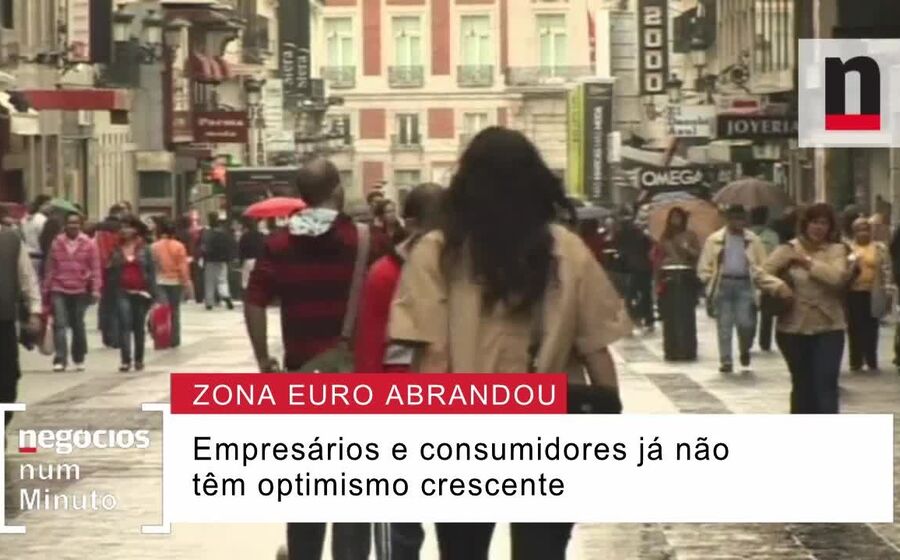 Negócios analisa os mais recentes indicadores económicos na Zona Euro