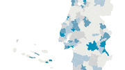Mapa: Quase 20% das câmaras mudam o IMI em 2019. Veja no seu concelho