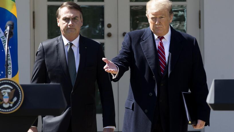 Bolsonaro diz que "realidade do socialismo" levará à reeleição de Trump nos EUA