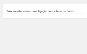 Site da ENSE em baixo