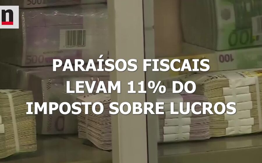 Paraísos fiscais levam 11% do imposto sobre lucros