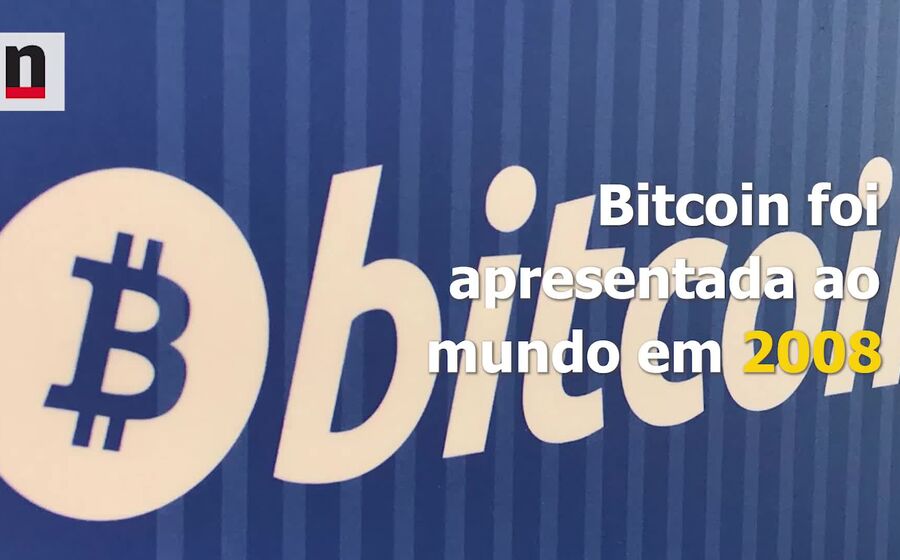 Bitcoin foi apresentada ao mundo em 2008