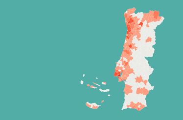 Mapa: Quais os concelhos com mais casos confirmados de covid-19 a 04 de Abril de 2020?