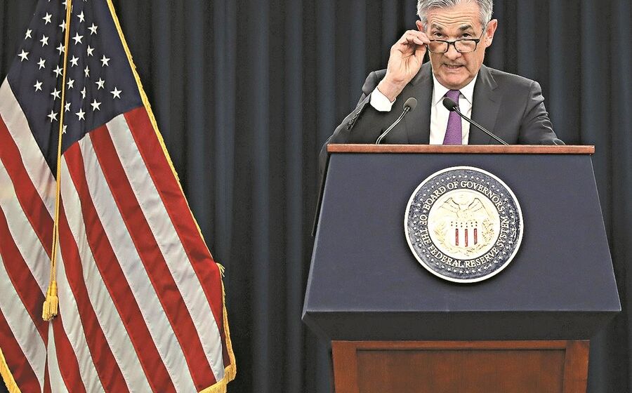 O presidente da Reserva Federal dos EUA, Jerome Powell, anunciou um pacote de estímulos inédito.