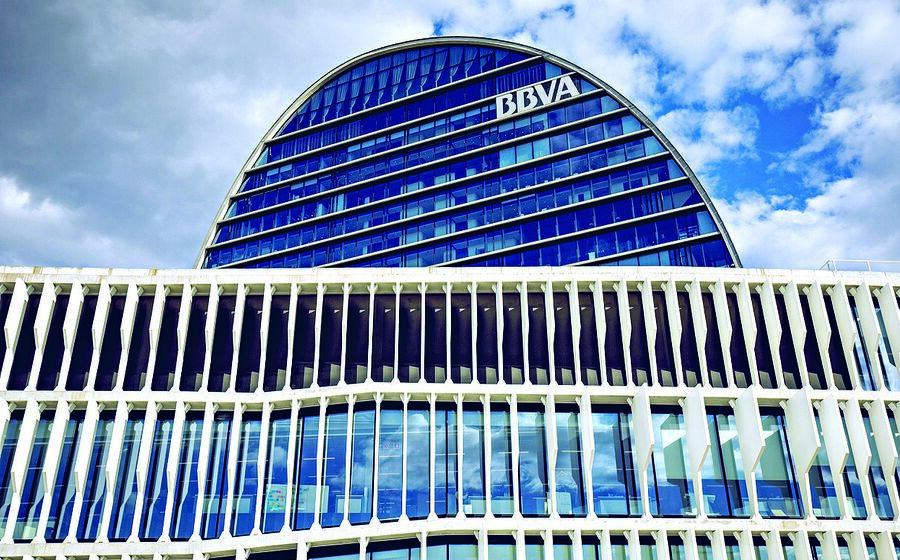 O espanhol BBVA vai ser uma das cotadas expulsas do lote das 50 maiores da Zona Euro.